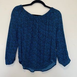 Gap Petite Blouse 3/4 sleeve